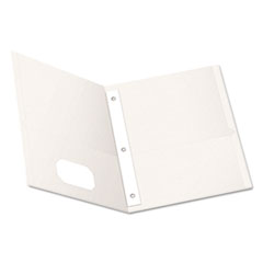 Twin-Pocket Folder w/ Tang Fastener, Letter, Box of 25