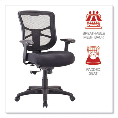 Alera Elusion Series Mesh Mid-Back Swivel/Tilt Chair