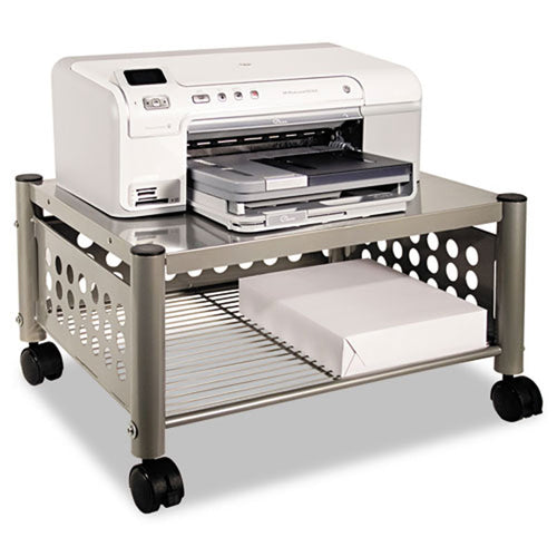 Safco 5206GR Underdesk Printer/Fax Stand, Gray