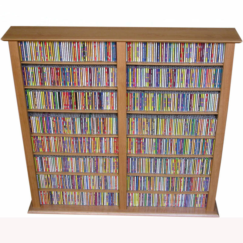 Library Catalog Media Storage Cabinet - Stores CDs or DVDs