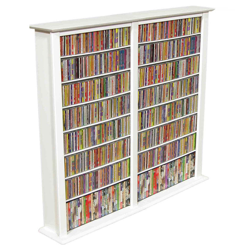 2-Wide Tall Media Shelves