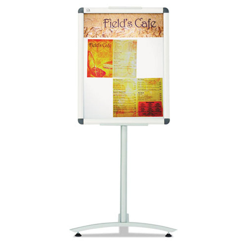 Pedestal Sign Holder Stand LED Snap Frame - Displays Market