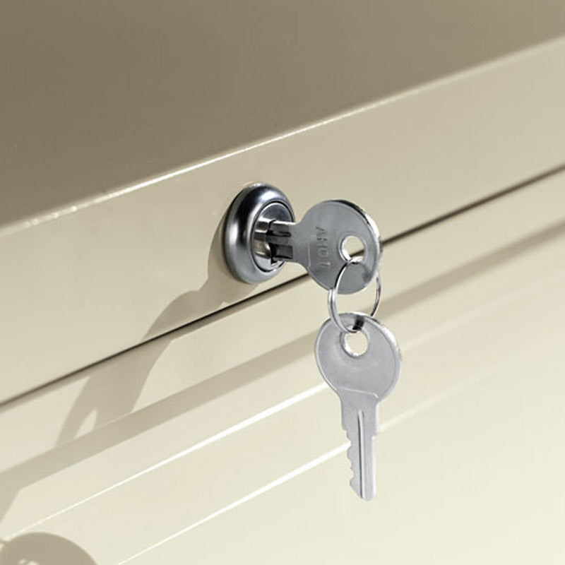 LATERAL FILE CABINET LOCK WITH 2 KEYS