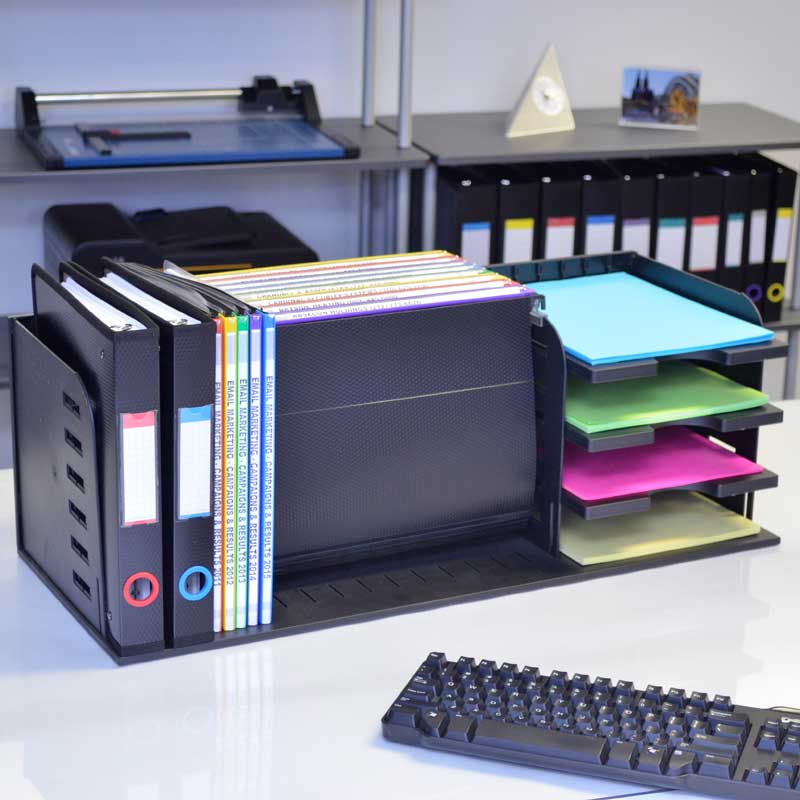 VersaFile 5 Divider/3 Shelf Organizer | Ultimate Office