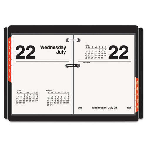 Compact Desk Calendar Refill, 3" X 3 3/4", White, 2025