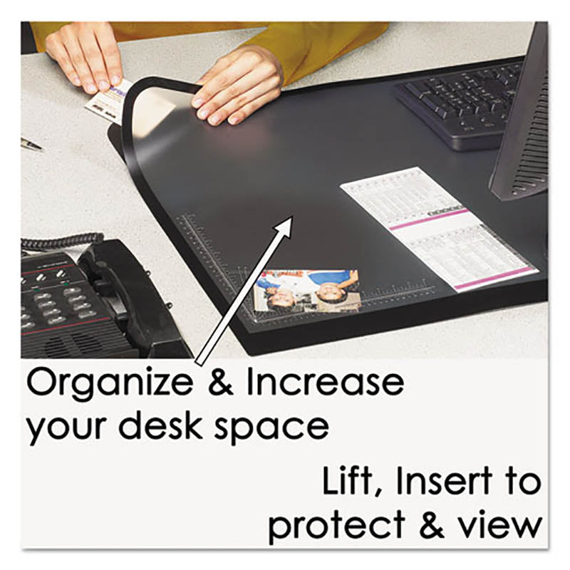 Desk Pad with Clear Overlay Ultimate Office