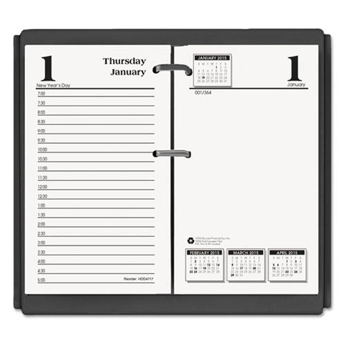 Economy Daily Desk Calendar Refill, 3 1/2" X 6", 2025