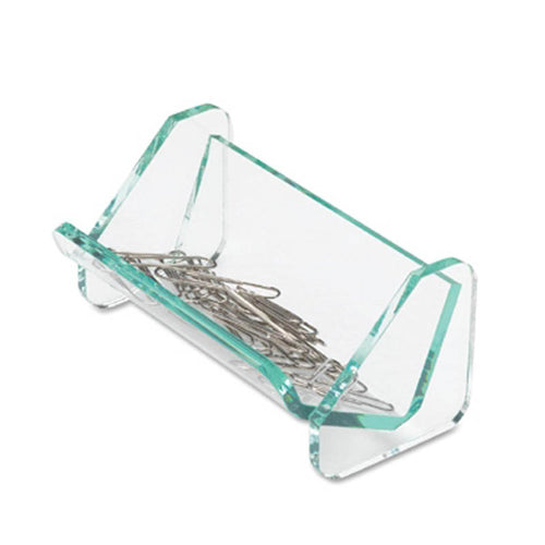 Aluminum & Acrylic Magnetic Paperclip Holder - Ultimate Office