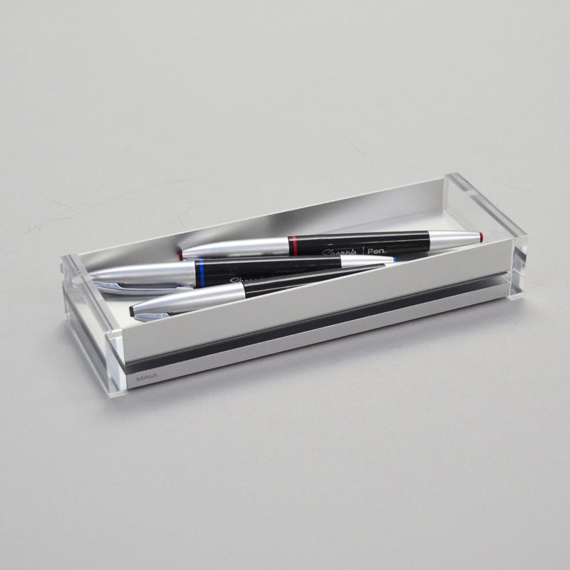 Acrylic Pen Tray, transparent